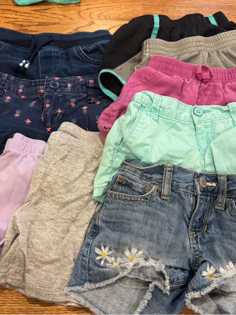 Girls size 6 shorts bundle